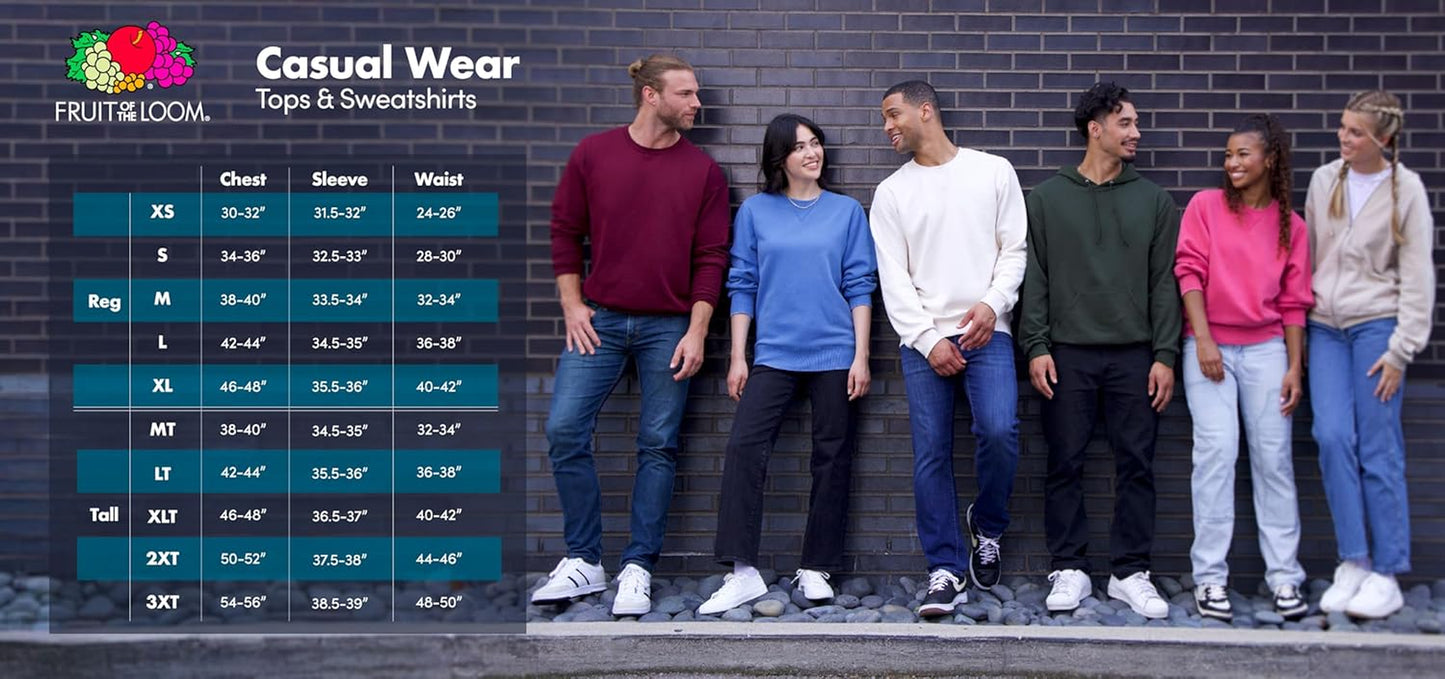 Men'S Eversoft Fleece Sweatshirts & Hoodies