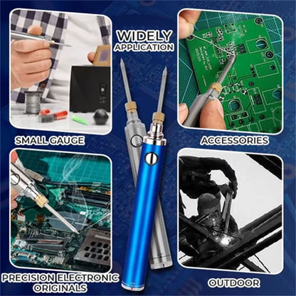 PrecisionPro 510 USB Mini Soldering Iron – Portable, Battery-Powered Tool for Jewelry Repair & Precision Work