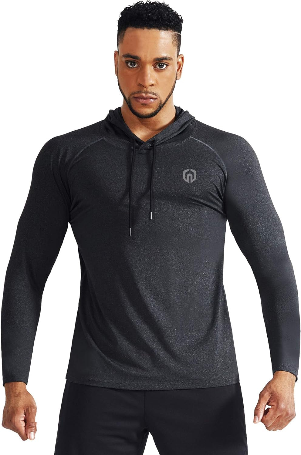 Men'S Dry Fit Athletic Workout Running Shirts Long Sleeve