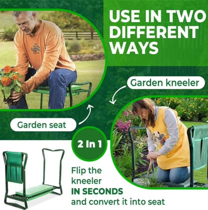 GardenMate Folding Kneeler & Stool – Comfort & Convenience for Every Gardener