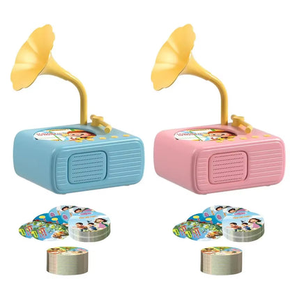StoryTunes Junior – Children’s Phonograph Music & Story Player with 96 Learning Cards