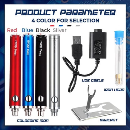 PrecisionPro 510 USB Mini Soldering Iron – Portable, Battery-Powered Tool for Jewelry Repair & Precision Work