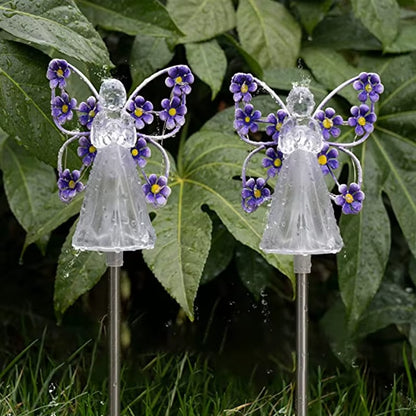 Celestial Garden Angel Lamp – Customizable Sunlight Outdoor Lighting for Your Garden
